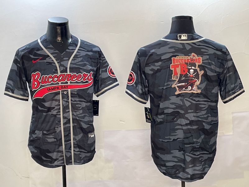 Men Tampa Bay Buccaneers Blank Camo Joint Name 2024 Nike Limited NFL Jersey style 2->tampa bay buccaneers->NFL Jersey